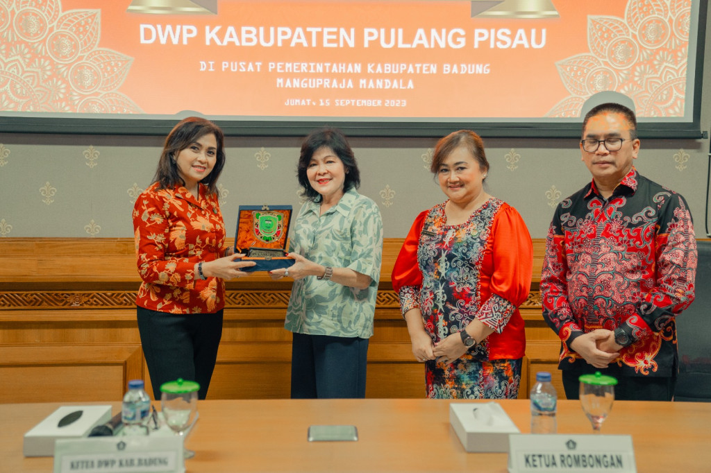 DWP Kabupaten Pulang Pisau Provinsi Kalteng Kunjungi DWP Badung